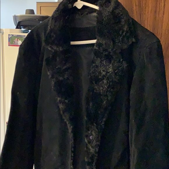 Long jacket, suede inside thin jacket for concert - Picture 2 of 2